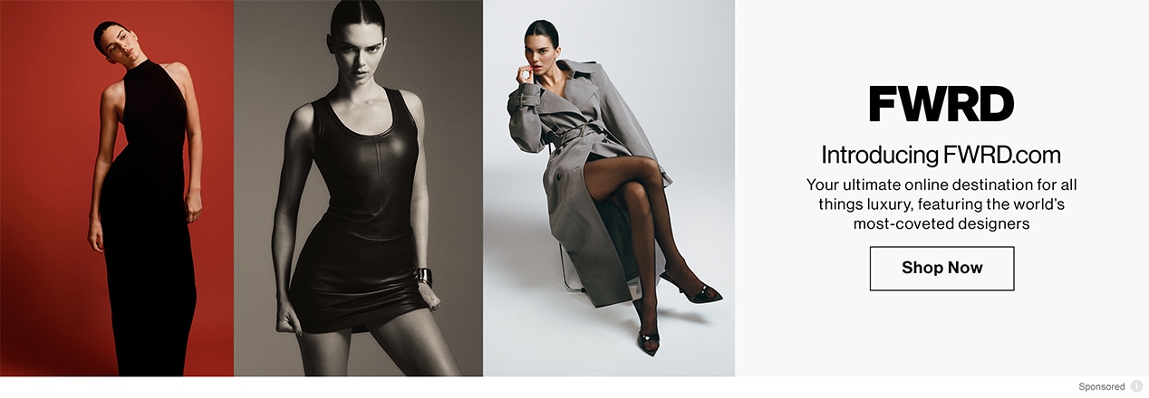 Introducing FWRD.com. Kendall Jenner for FWRD Fall 2024