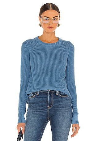 Distressed Scallop Shaker Autumn Cashmere