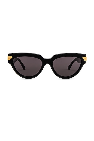 Bold Ribbon Cat Eye Sunglasses Bottega Veneta